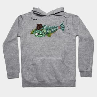 Hector Spittle the steampunk archer fish Hoodie